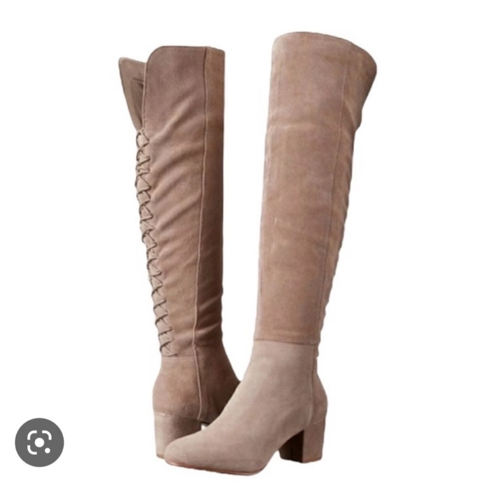 Steve Madden Hansil Lace Up Over the Knee Boot